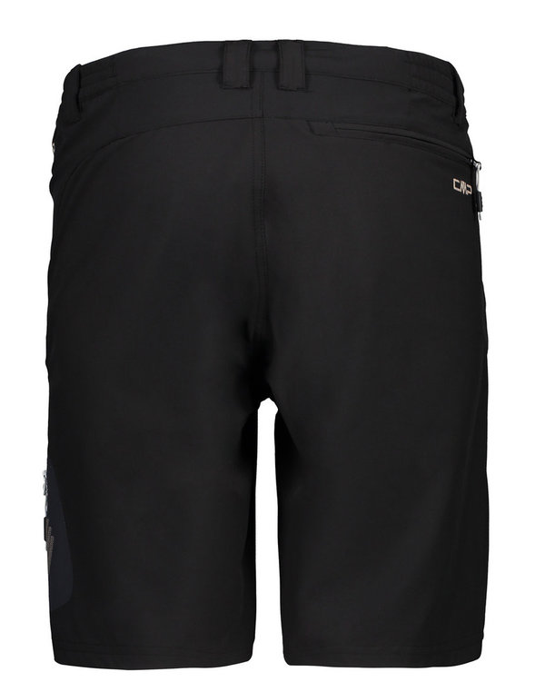 Herren Bermuda Shorts von CMP schwarz, hoher Stretchanteil Gr. 50